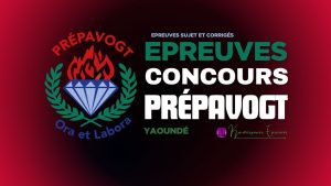 Institut PrépaVogt Cameroun PREPA VOGT