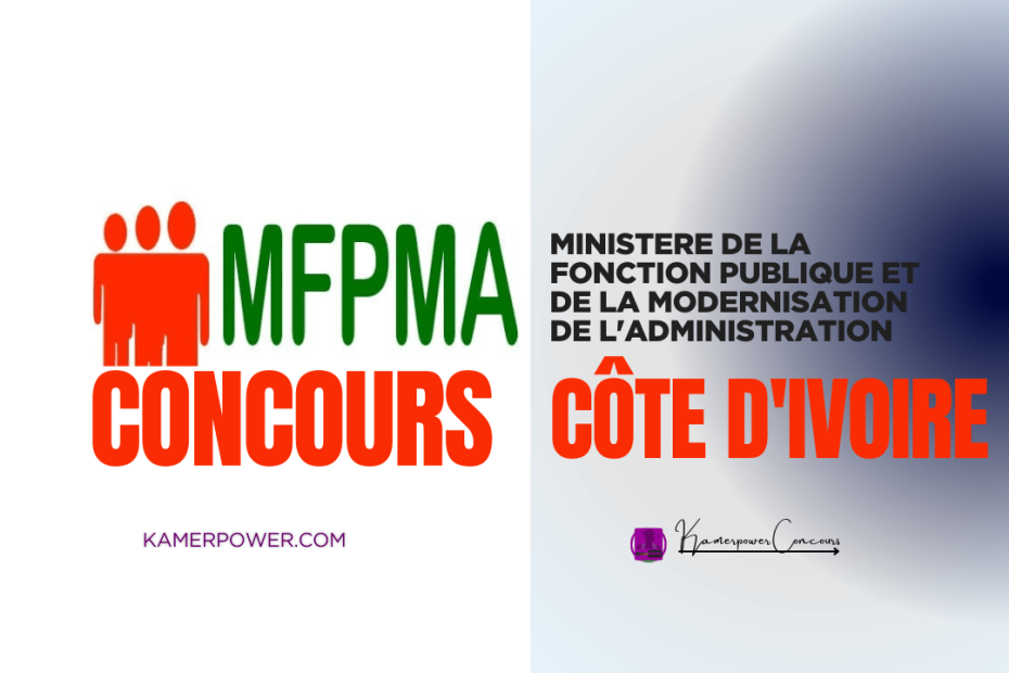 MFPMA Concours Côte d'Ivoire 2026-2027