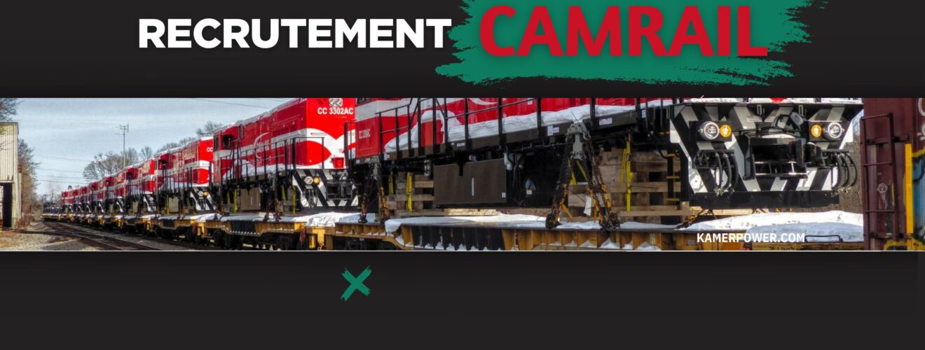 CAMRAIL recrutement 2026-2027 Conducteurs de train Cameroun