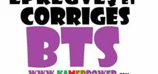 Epreuves et Corrigés BTS Cameroun Telecharger les epreuves BTS au cameroun