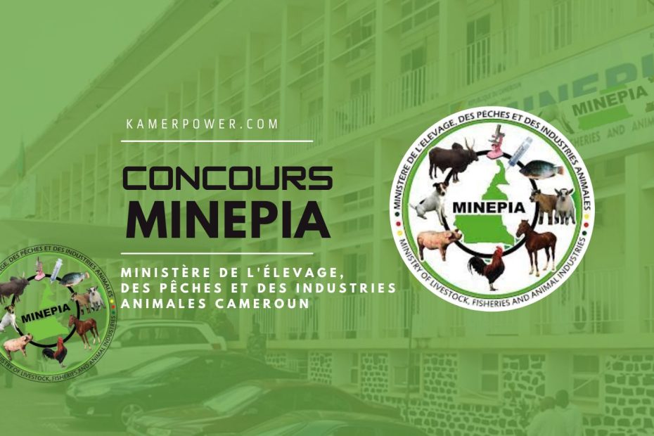 Concours MINEPIA Cameroun 2026-2027 CNFZV de Maroua, Jakiri site minepia.gov.cm