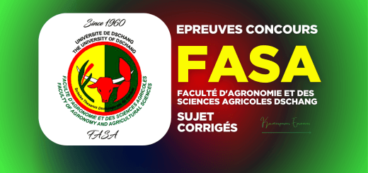 Concours FASA Cameroun - Faculté d’Agronomie et des Sciences Agricoles