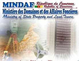 Ministère domaines affaires foncières cameroun - MINDAF cameroun.