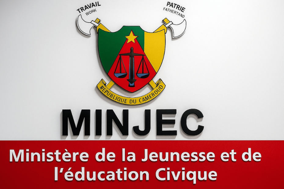 Concours MINJEC Ministère de la jeunesse et de l'éducation civique du cameroun MINJEC Cameroun