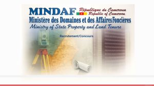 Ministère domaines affaires foncières cameroun - MINDAF cameroun.