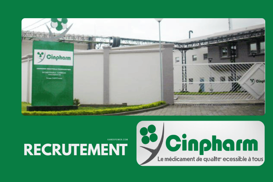CINPHARM Cameroun recrutement 2026 2027 liste des industries pharmaceutiques au Cameroun