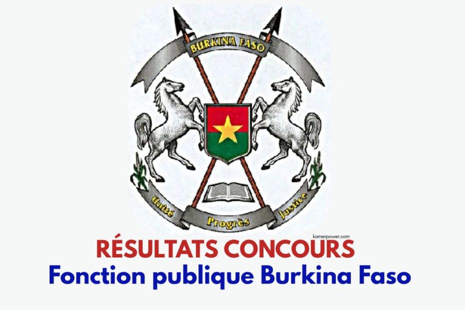 concours.gov.bf Résultats concours directs fonction publique 2026-2027 Burkina Faso