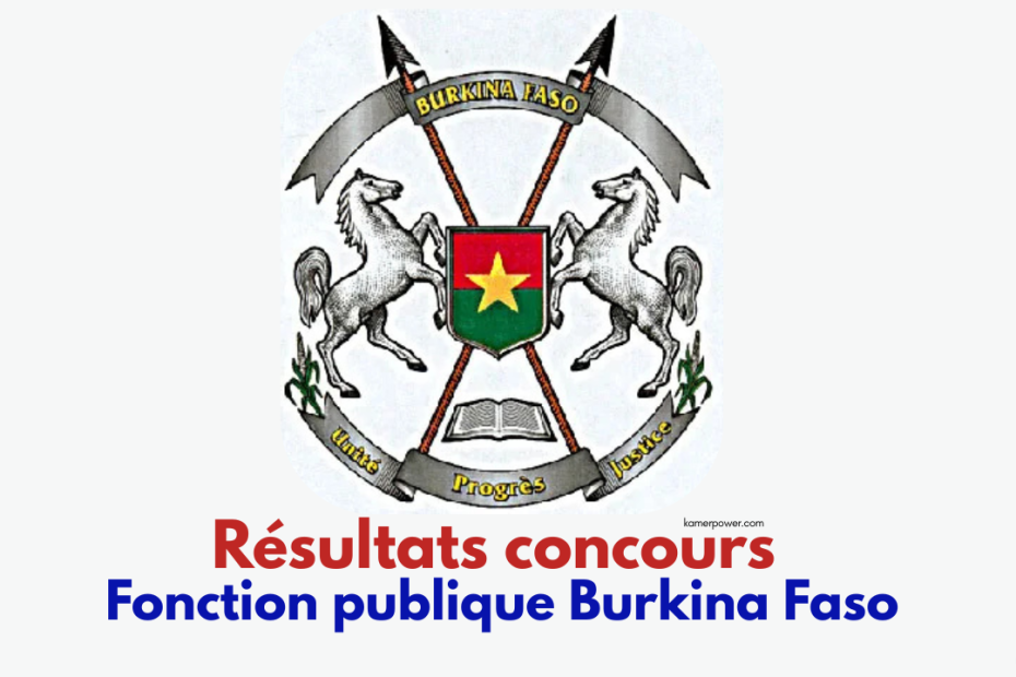 concours.gov.bf Résultats concours directs fonction publique 2026-2027 Burkina Faso