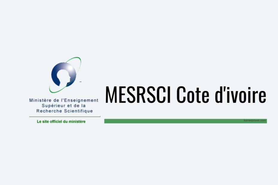 Resultats des orientations des bacheliers 2026-2027 en cote d'ivoire orientationsup.net enseignement.gouv.ci MESRSCI Cote d'ivoire