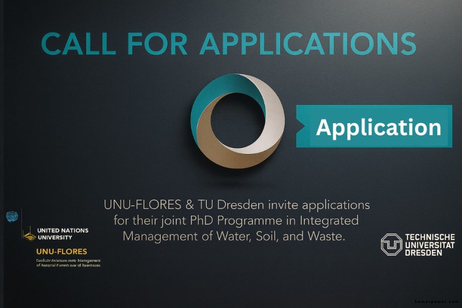 Technische Universität Dresden - PhD Programme in Integrated Management of Water, Soil and Waste