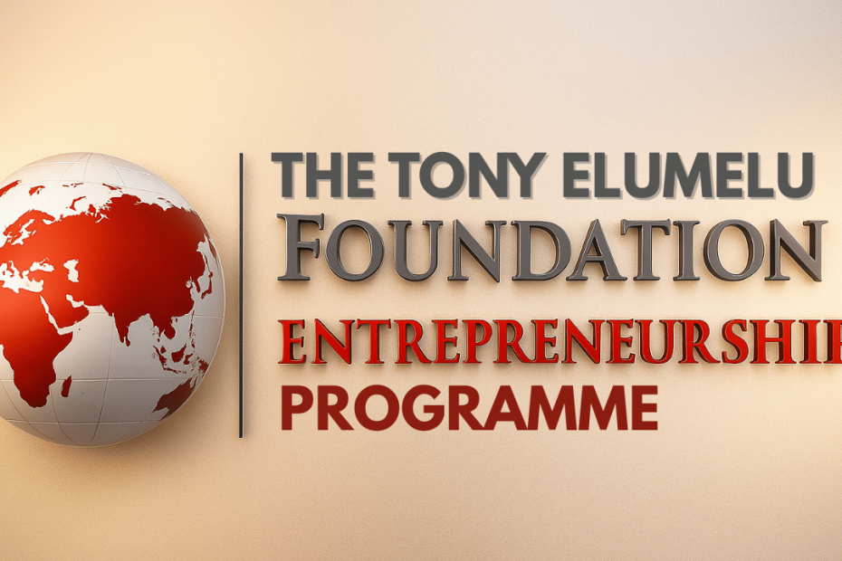 Tony Elumelu Foundation Entrepreneurship Programme 2026 2027 Cycle APPLICATION PROCESS