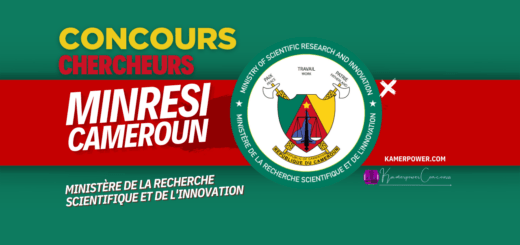 Recrutement MINRESI Chercheurs Cameroun 2026-2027