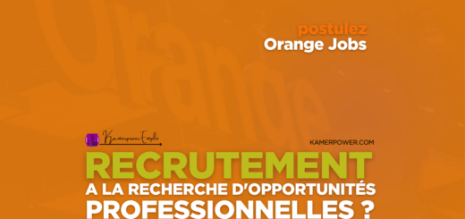 Recrutement chez Orange Cameroon 2026-2027 Cameroun Jobs
