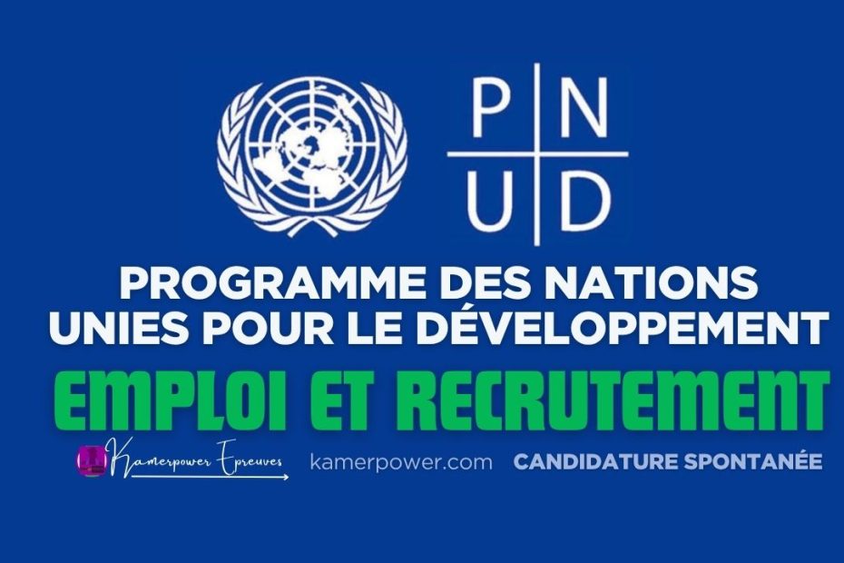 Le PNUD à Madagascar mg.undp.org jobs - Avis de recrutement 2025-2026 2027
