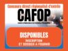 CAFOP 2026 ci: Les differentes villes de composition et depot de dossier, d’inscription