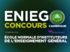 Concours ENIEG 2026-2027 Cameroun recrutement 10080 élèves-maîtres