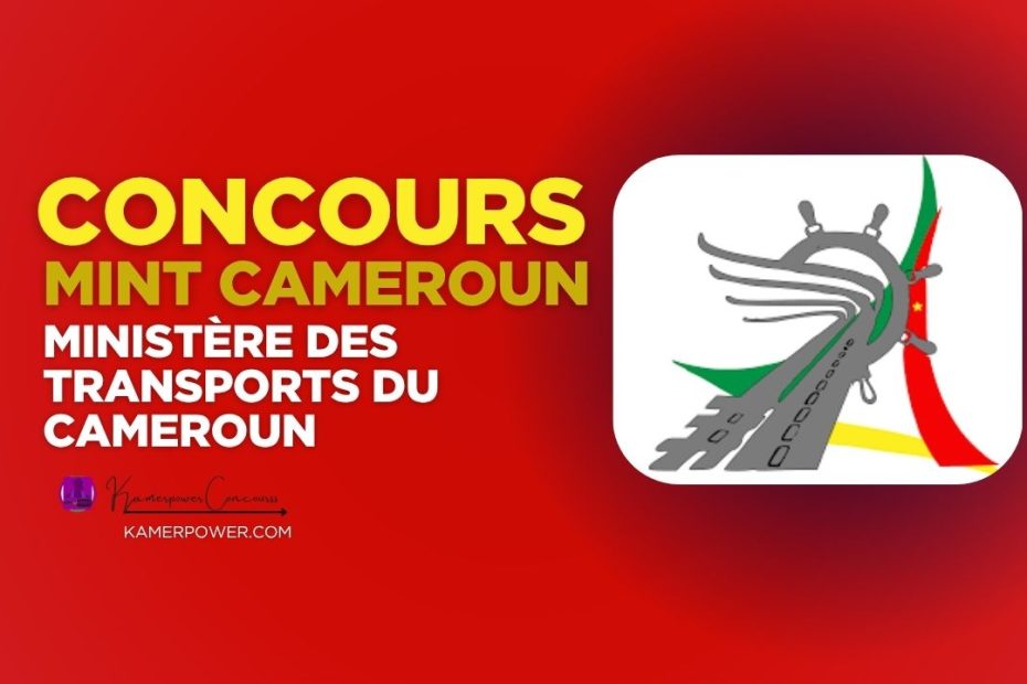 Concours de formation de 120 experts en sécurité routière 2026-2027 MINT Cameroun