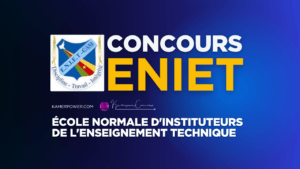 Concours ENIET Cameroun 2026-2027 - Écoles Normales d’Instituteurs de l’Enseignement Technique