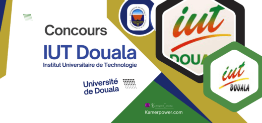 Concours IUT douala 2025-2026 filière université de douala