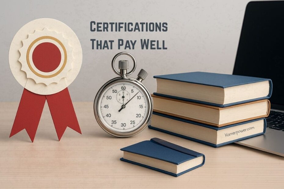 Quick Certifications That Pay Well - 1 year or 6-month certificate programs