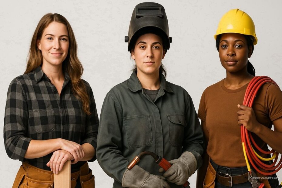 Full List of Trades for Women | High-paying trades for females