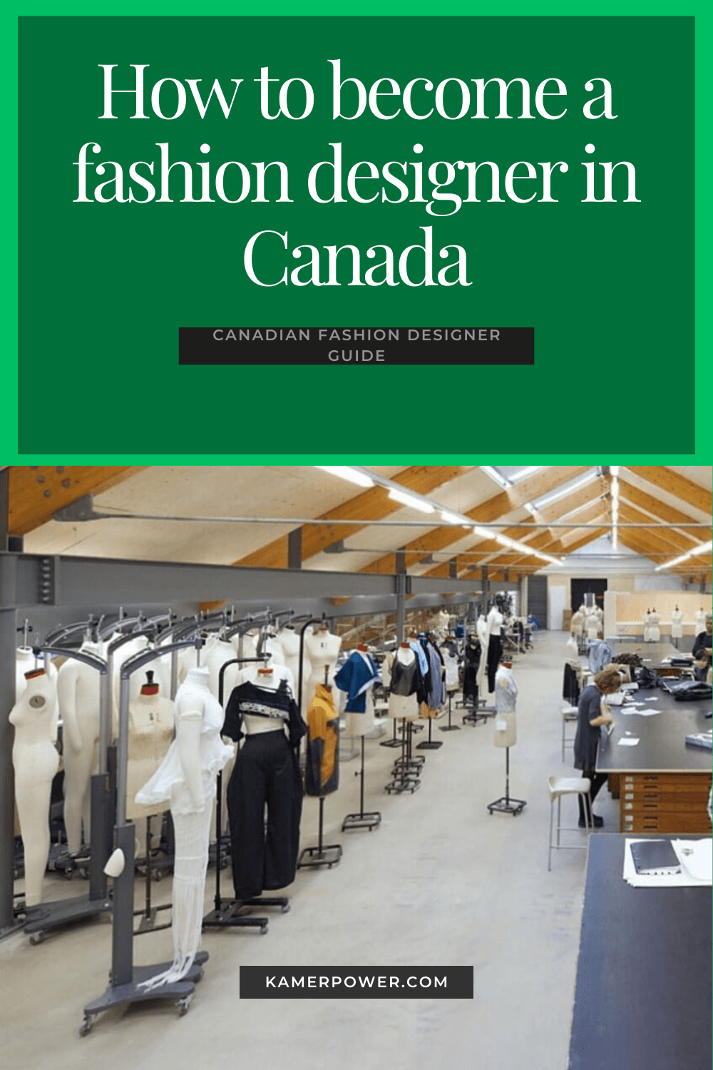 How to become a fashion designer in Canada
