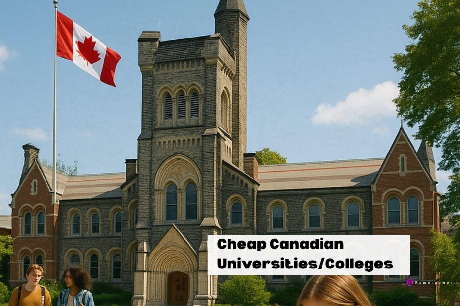 25 Cheapest Colleges in Canada for International Students in 2026