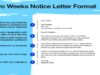 Perfect 2 Weeks Notice Email When you leave your Job [Templates]