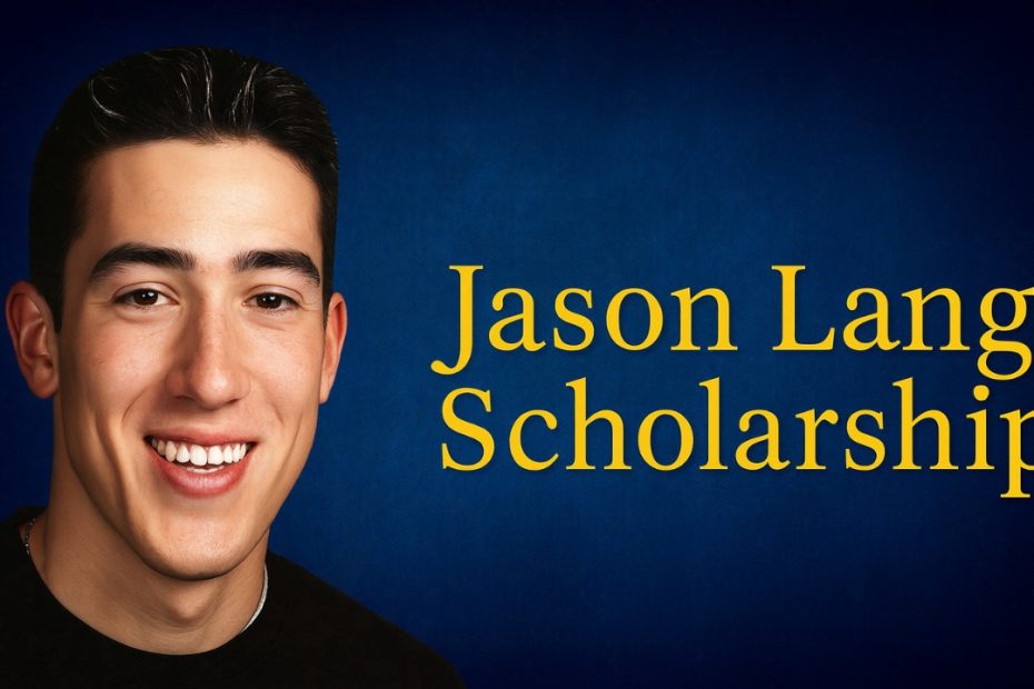 Jason Lang Scholarship 2026-2027 - Admission requirements, Financial Student Aid