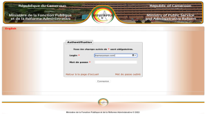 www minfopra gov cm carto : Cartographie Enrôlement en ligne personnel de l’état