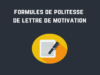 Formule de politesse Administration lettre salutation: quels usages, quelles normes