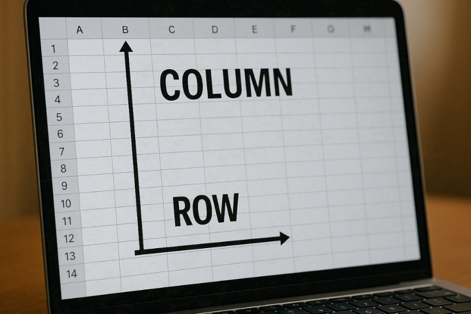 Column vs Row | Difference Between Rows and Columns in excel