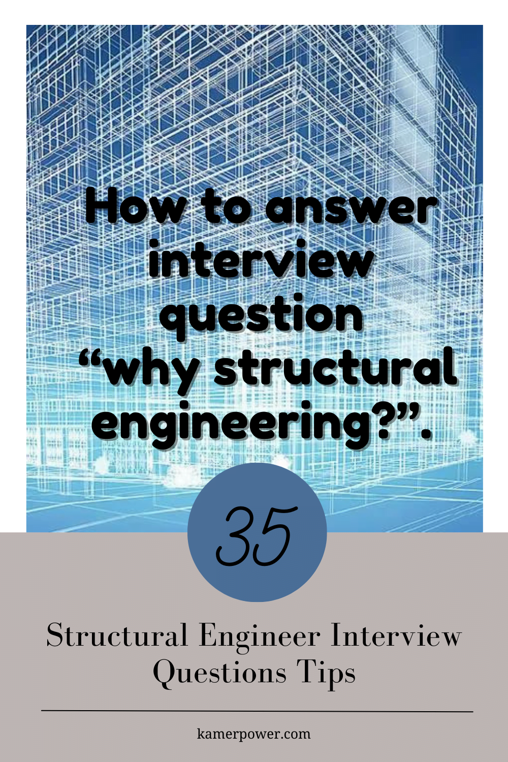 How to answer interview question why structural engineering | 35 Structural Engineer Interview tips