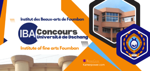 Concours Institute of fine arts Foumban IBAF 2026-2027 Université de Dschang