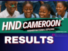 HND Results 2025 Cameroon June – July session MINESUP CAMEROON Higher National Diploma Exam