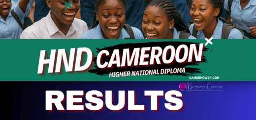 HND Results Cameroon 2025-2026