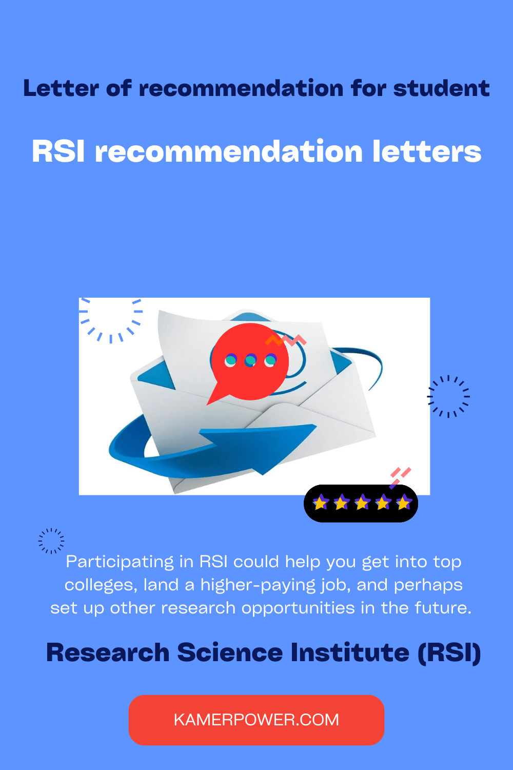 RSI recommendation letters – Research Science Institute (RSI) | Letter of recommendation for student