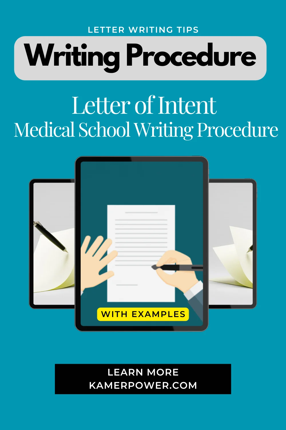 Letter Of Intent Medical School Writing Procedure With Examples