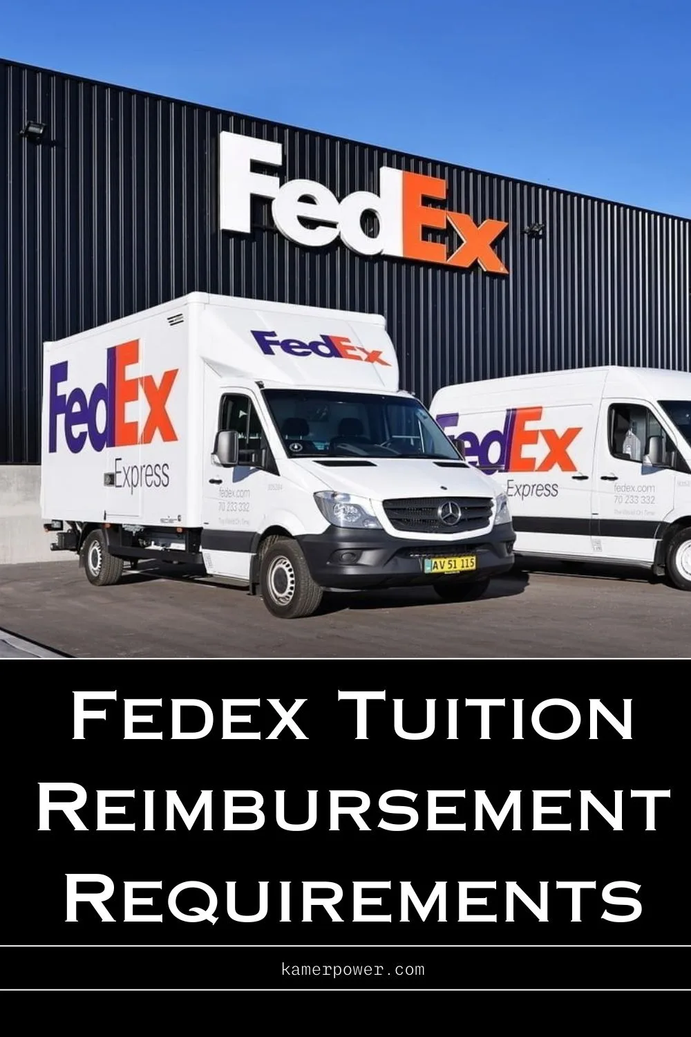 Requirements for Fedex Tuition Reimbursement program
