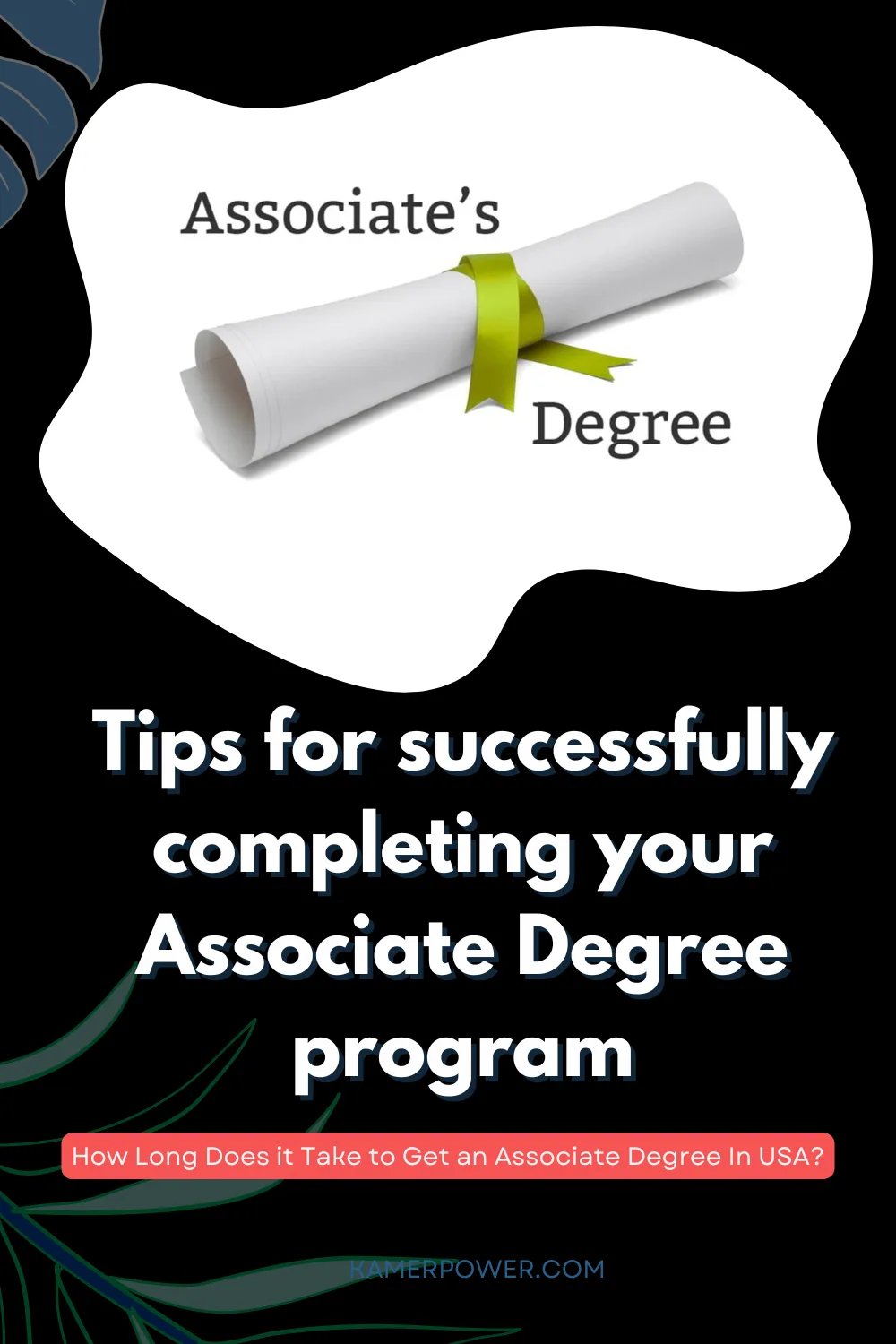 Tips for successfully completing your Associate Degree program