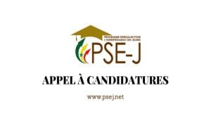 Programme sénégalais pour l’entrepreneuriat des Jeunes - PSEJ candidature