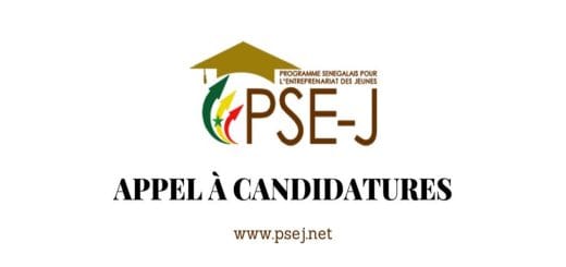 Programme sénégalais pour l’entrepreneuriat des Jeunes - PSEJ candidature