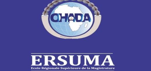 OHADA Inscriptions aux formations diplômantes de l’École ERSUMA