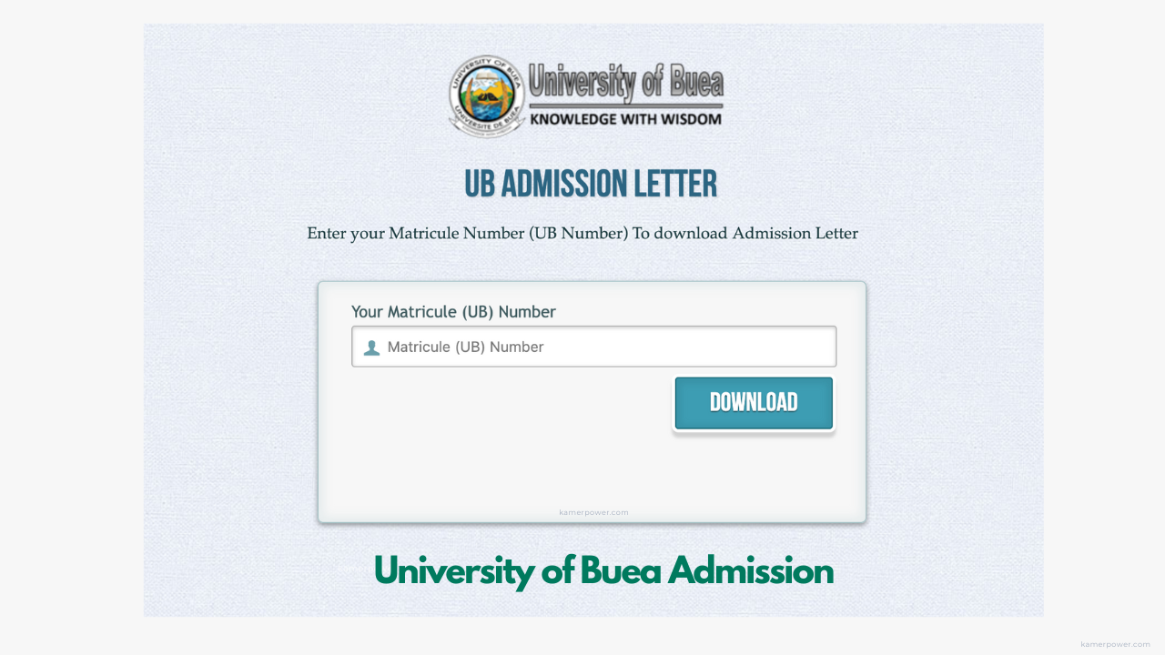 How Can I Get My UB Admission Letter?